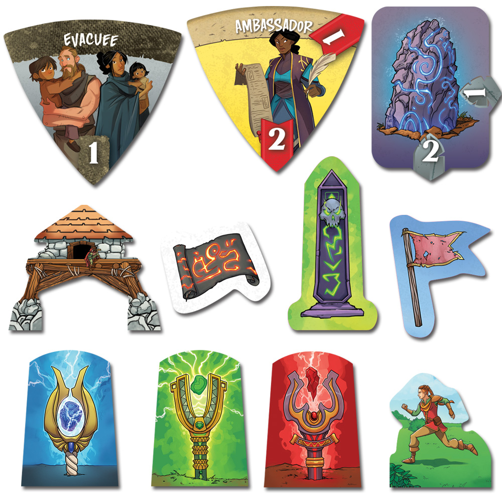 Castle Panic Second Edition : Crowns and Quests Expansion